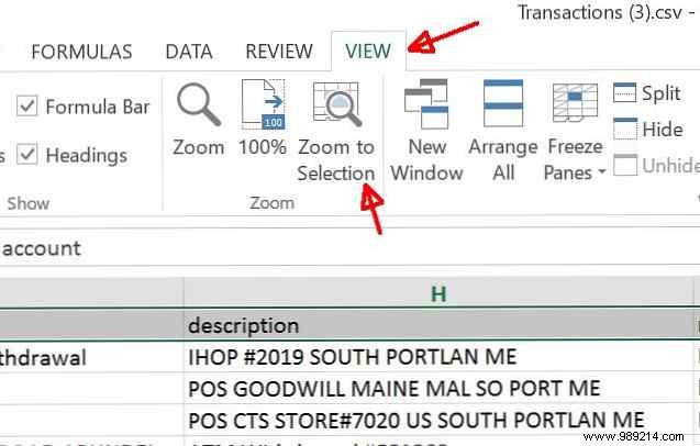 How to fit your Excel spreadsheet to your screen