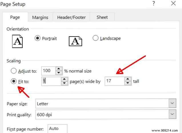 How to fit your Excel spreadsheet to your screen