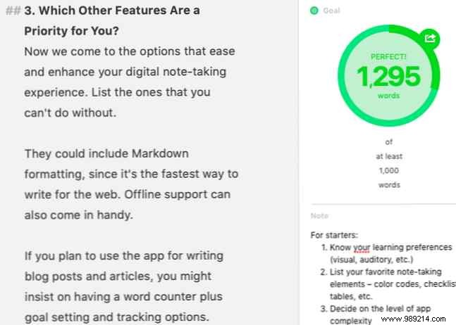 How to find the perfect note-taking app with this checklist