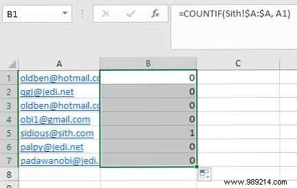 How to find duplicates in Excel and numbers