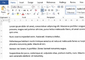 How to generate dummy placeholder text in Microsoft Word documents