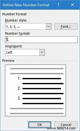 How to format and manage lists in Microsoft Word