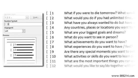 How to format and manage lists in Microsoft Word