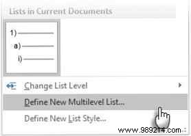 How to format and manage lists in Microsoft Word