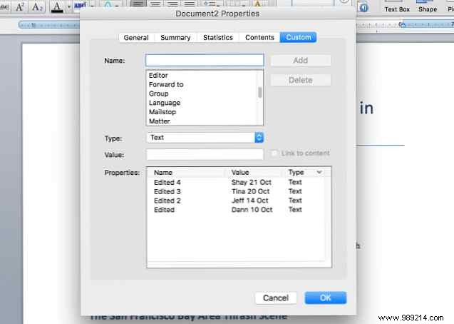 How to improve document handling with properties in Microsoft Office