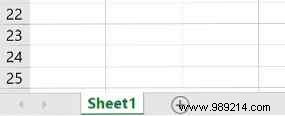 How to hide and show spreadsheets in Excel