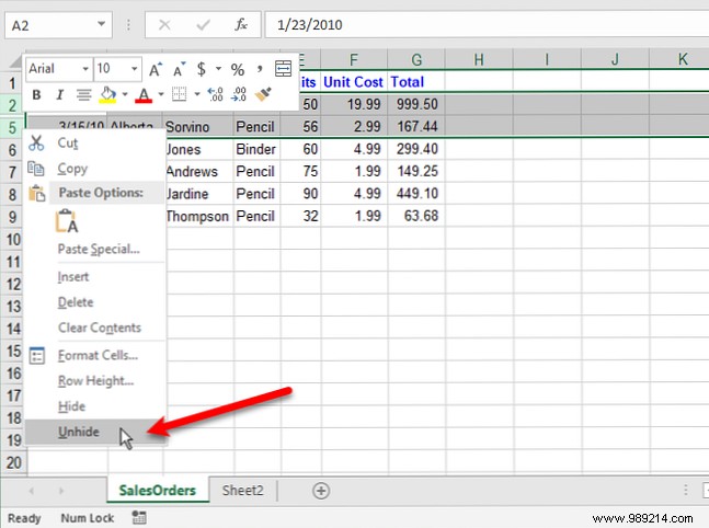 How to hide and show anything you want in Microsoft Excel