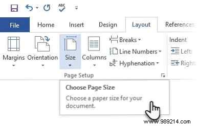 How to make index cards in Microsoft Word 2016