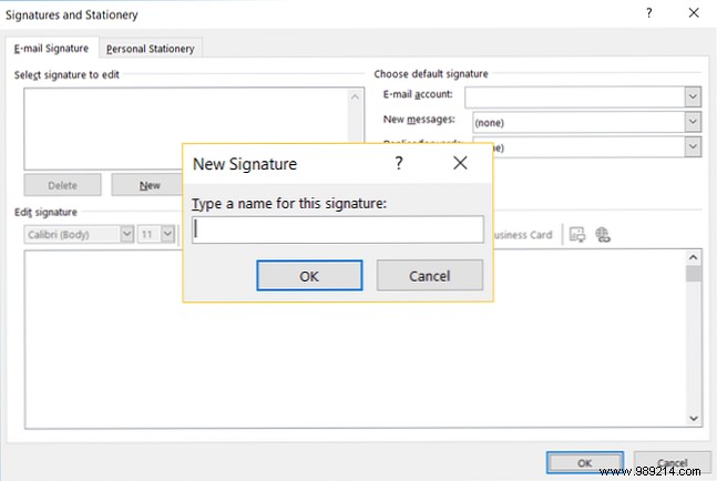 How to manage your email signature in Outlook