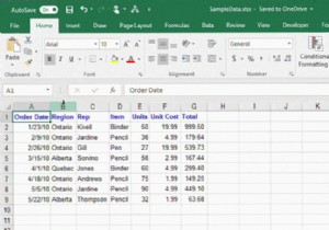 How to manage columns in Excel