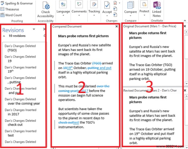 How to combine multiple Word documents in Microsoft Office 2016