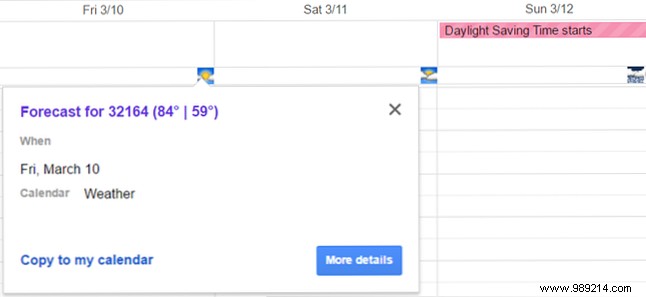 How to optimize Google calendar with custom settings