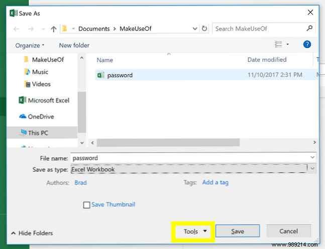 How to password protect an Excel file in just a minute