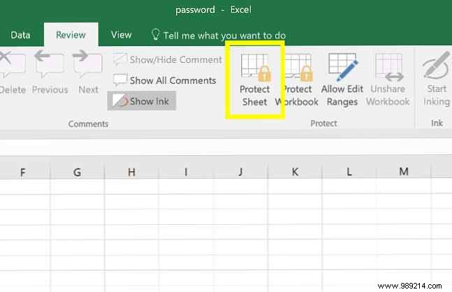 How to password protect an Excel file in just a minute