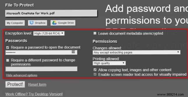 How to password protect a PDF Free and paid options