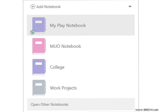 How to organize OneNote for a productive system