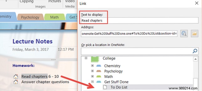 How to organize OneNote for a productive system