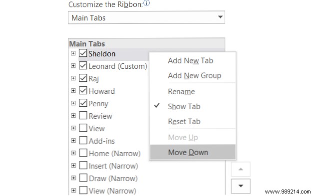 How to optimize the Office 2016 ribbon or menu interface