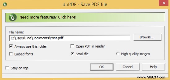 How to print to PDF from any platform