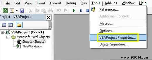 How to recover Excel VBA password