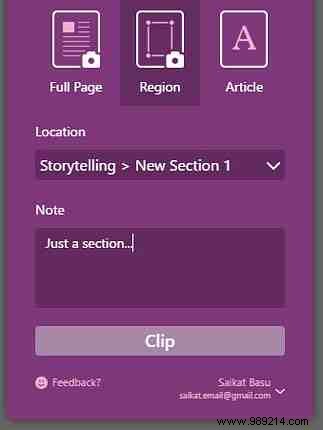 How to save anything to OneNote from anywhere