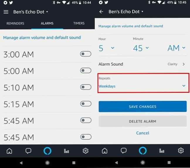 How to Set a Snooze Alarm on Amazon Echo