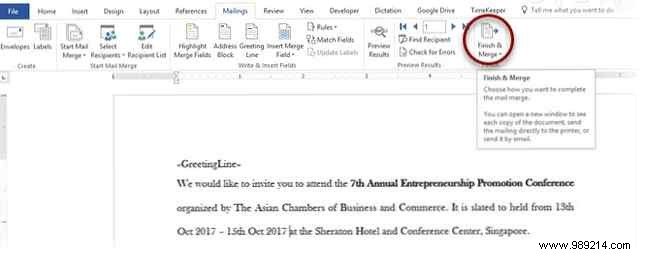 How to send personalized mass emails in Outlook with mail merge