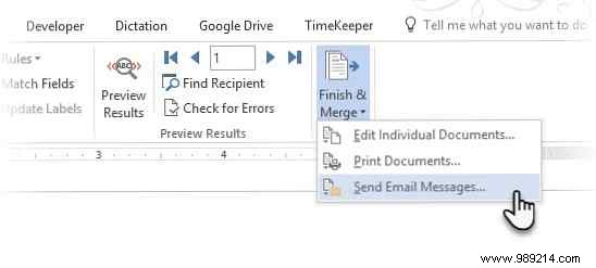 How to send personalized mass emails in Outlook with mail merge