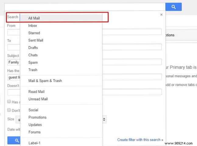 How to sort your Gmail inbox by sender, subject and label