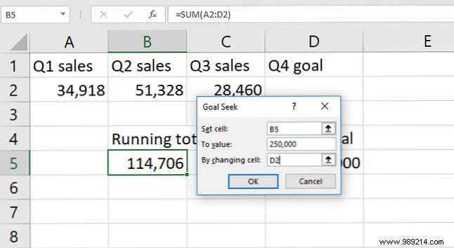 How to use Excel s Goal Seek and Solver to solve for unknown variables