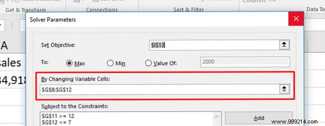 How to use Excel s Goal Seek and Solver to solve for unknown variables