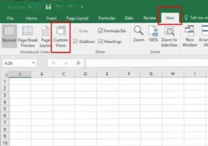 How to Use Excel Custom Views Like a Pro