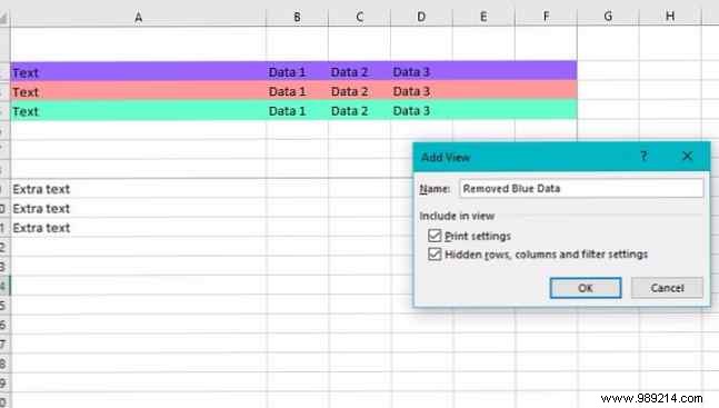 How to Use Excel Custom Views Like a Pro