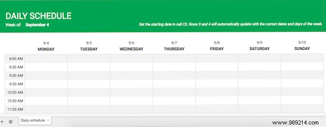 How to use Google Sheets to keep every part of your life organized