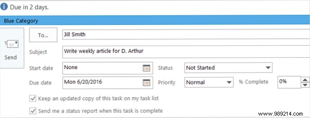 How to use Outlook for simple tasks and project management