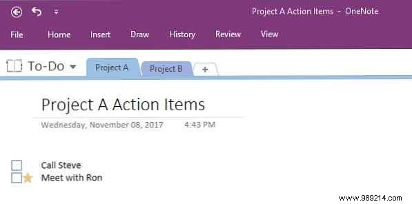 How to use Microsoft OneNote for work