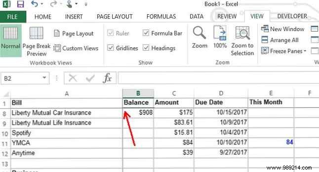 Make a personal budget in Excel in 4 easy steps