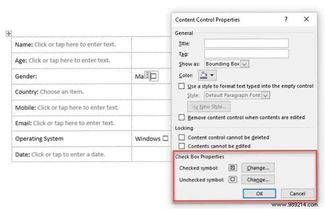 Create a fillable form in Word 2016 and easily collect data