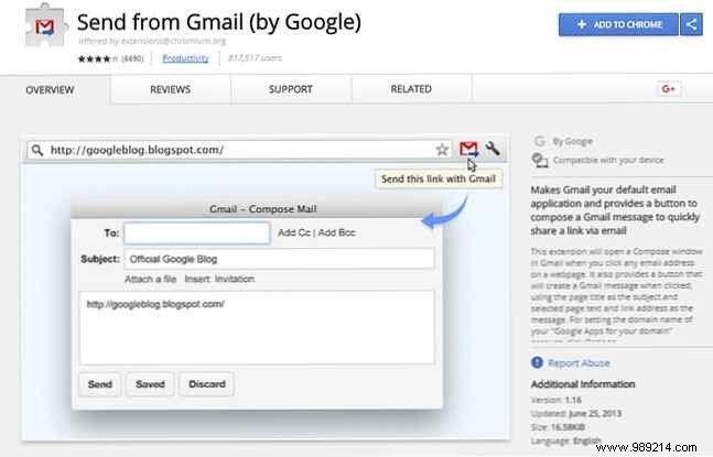 Make Gmail work like Microsoft Outlook with Chrome extensions