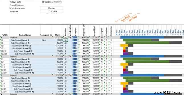 Need a Gantt chart template for Excel or PowerPoint? Here are 10 unique options