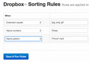 Automatically organize and sort your Dropbox with SortMyBox