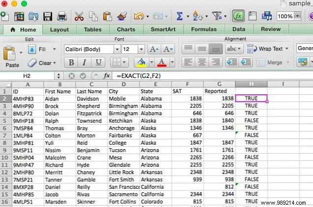 Saving time with text operations in Excel