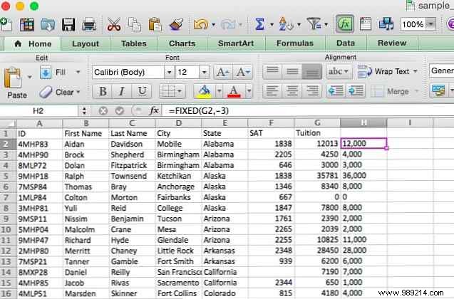 Saving time with text operations in Excel