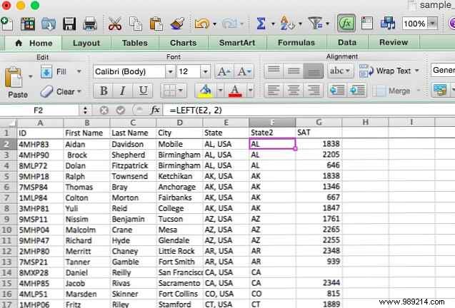 Saving time with text operations in Excel