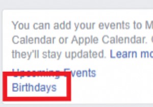 Sync Facebook and Google Calendar to never forget birthdays