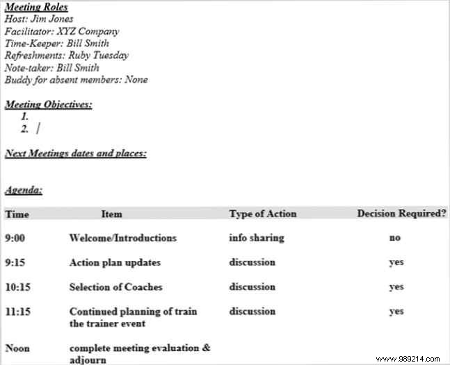 Top 15 Meeting Agenda Templates for Microsoft Word