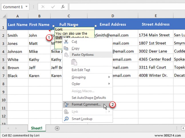 The Beginner s Guide to Commenting in Microsoft Excel