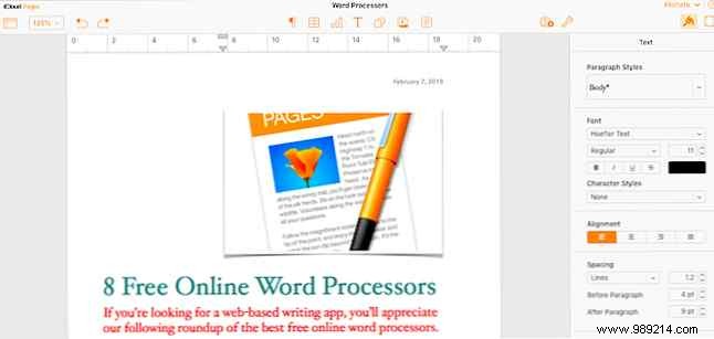 Top 8 Free Online Word Processors