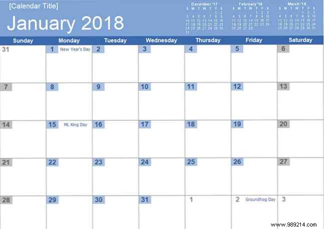 The best free Microsoft Office calendar templates to stay organized