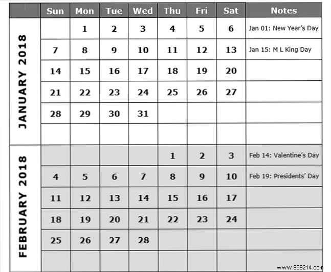 The best free Microsoft Office calendar templates to stay organized